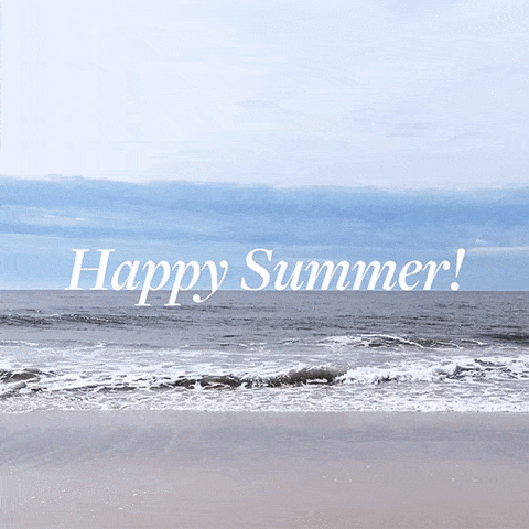 Happy summer courtesy of giphy