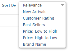 Search Result Sorting
