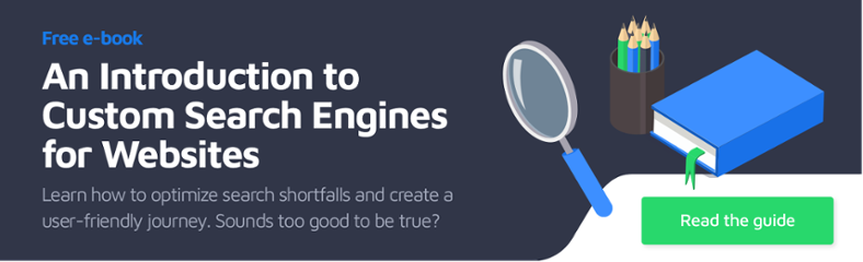 Download the introduction to custom search engines for websites e-book