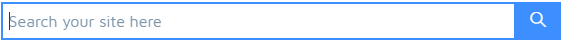 site search bar